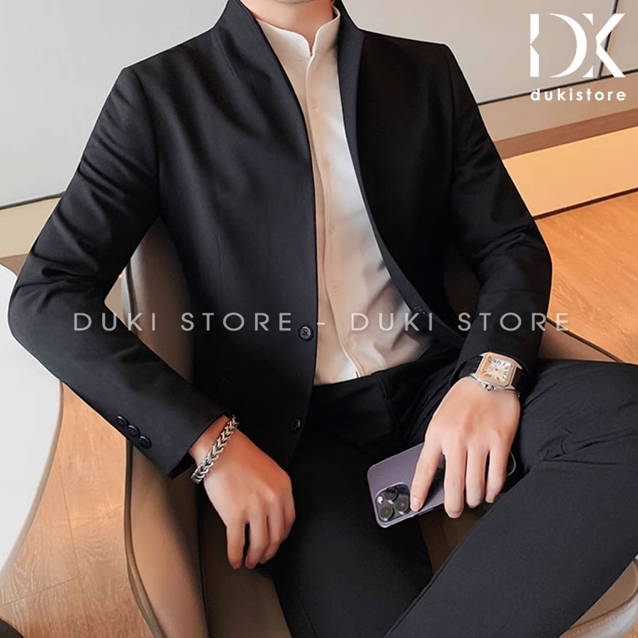 áo vest blazer nam 2 cúc màu đen đẹp ao-vest-blazer-nam-2-cuc-mau-den-dep-DKB0060-3.jpg
